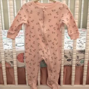 6-9m Baby Gap Girls Bike Footie